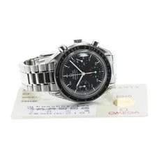 Omega — Omega Speedmaster 3510.51 Automatic 39mm Papers Black Chronograph — Watch — resale