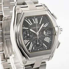 Cartier Roadster XL Chronograph W62020X6 Watches / Gray Mechanical Automatic... 4