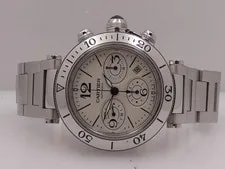 Crono Cartier Pasha Seatimer 2995 BOX Papers & Stickers 2011 Automatic 4
