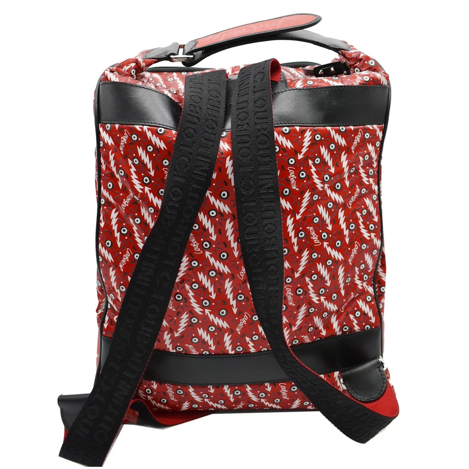 Christian Louboutin Graphic-Print Woven Backpack 2