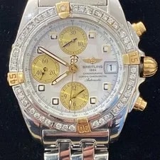 Breitling Chrono Cockpit Automatic Pilot Bracelet Mop Dial 38MM B13358 2