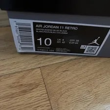 New Air Jordan 11 Retro 2024 Legend / Columbia ’S Size 10 Original Box 4