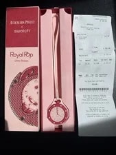Swatch — Swatch X AP Royal Pop Otto Rosso Pocket New Sealed Box & Receipt — Watch — resale
