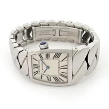 Cartier Radoña LM W660022I Stainless Steel 28mm Silver Dial #TSW1430 2