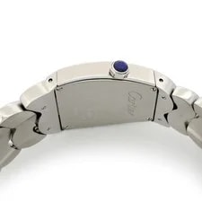 Cartier Radoña LM W660022I Stainless Steel 28mm Silver Dial #TSW1430 4