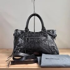 Balenciaga — Balenciaga le City 797786 Metallic — Handbag — resale