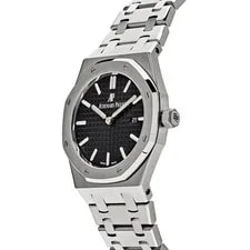 Audemars Piguet Royal Oak 67650ST.OO.1261ST.01 Lady Quartz Steel Black Dial 2