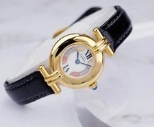 Cartier Must Colisee Roman Index SM 24mm Three Color Gold 2