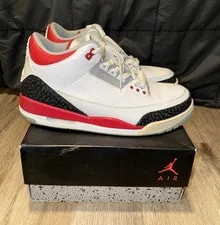 Jordan — Jordan Air 3 Retro Mid Top Lace Up — Sneaker — resale
