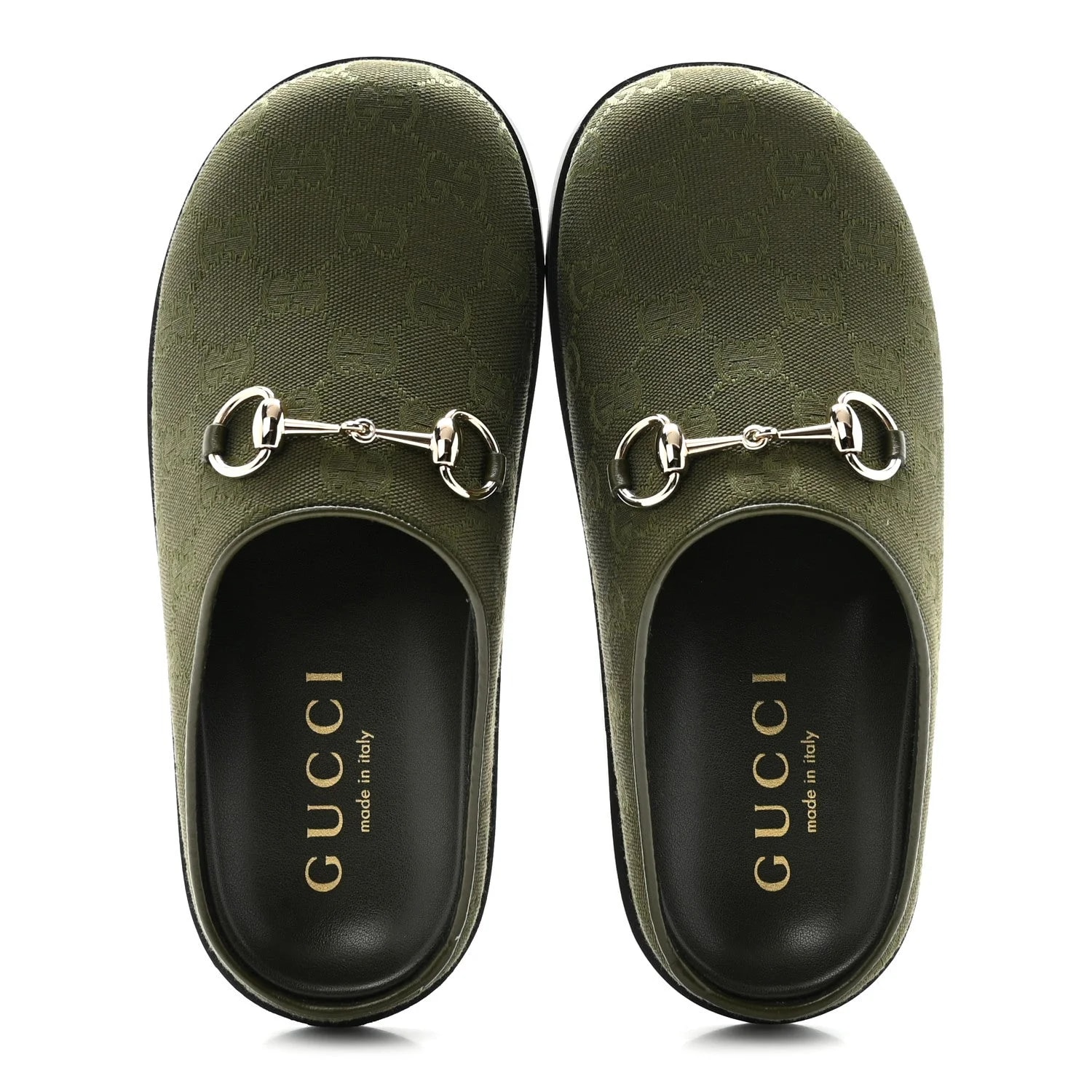 New GG Granada Kid Horsebit Mules 38 36.5 2