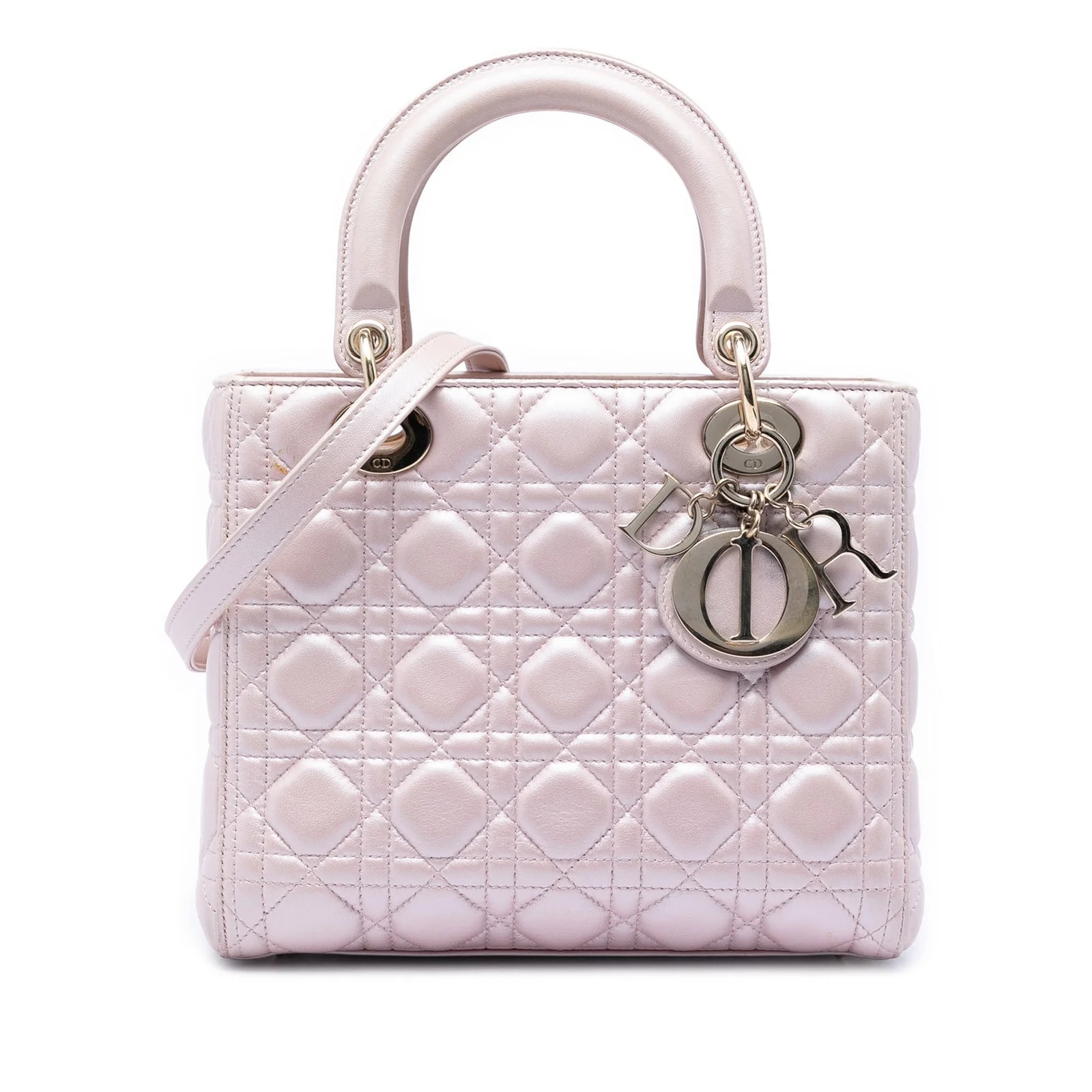 Medium Pearlescent Lady Dior