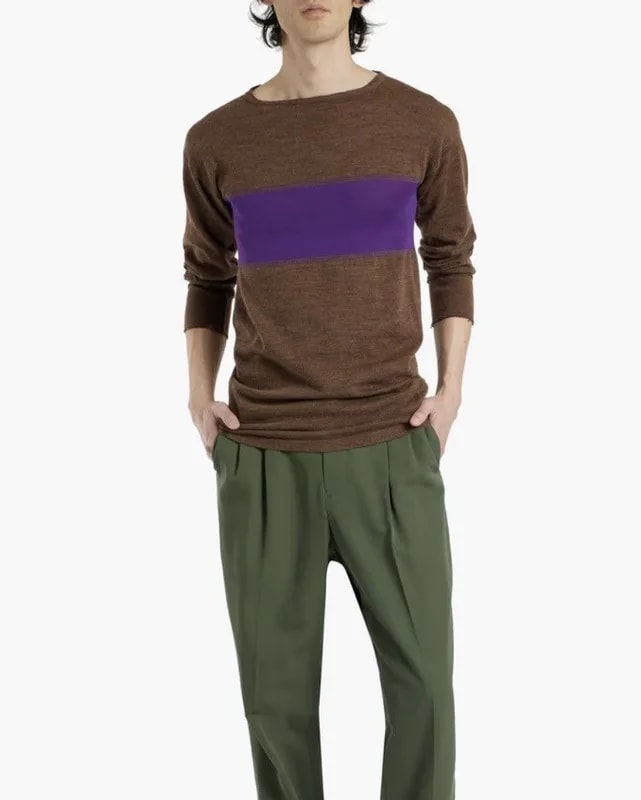 Maison Margiela — Maison Margiela - Striped -Blend Sweater — streetwear — resale