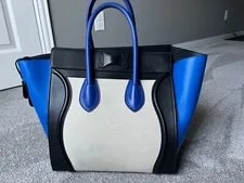 Celine Luggage Drummed Caltskin in / From the Phoebe Phil 2