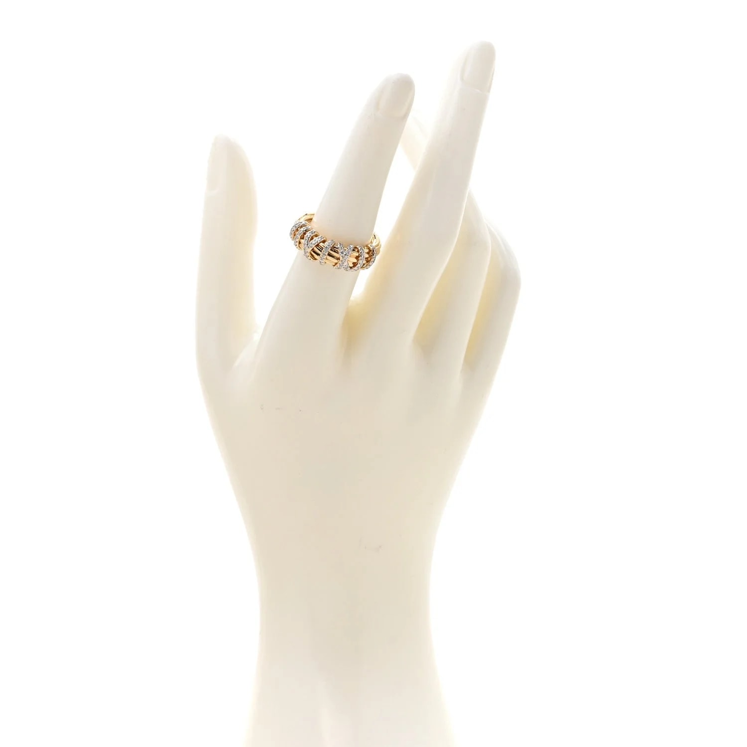 18K Yellow Gold Helena 54 6.75 2
