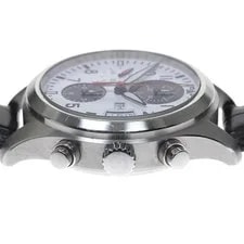 IWC Schaffhausen Pilot IW371803 44mm SS Leather White/Black #C086 2