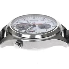 IWC Schaffhausen Pilot IW371803 44mm SS Leather White/Black #C086 3