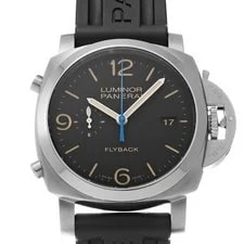Panerai — Panerai Luminor 1950 3 Days Chrono Flyback Automatic Acciaio PAM00524 Black ... — Watch — resale