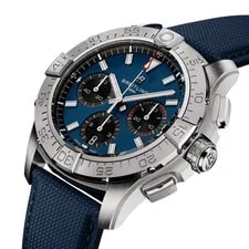 Breitling Avenger 42mm Blue Dial Strap Stainless Steel AB0146101C1X1 3