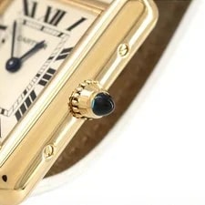 Authentic Cartier Tank LC SM YG W1529856 YG Quartz #270-004-214-6619 2