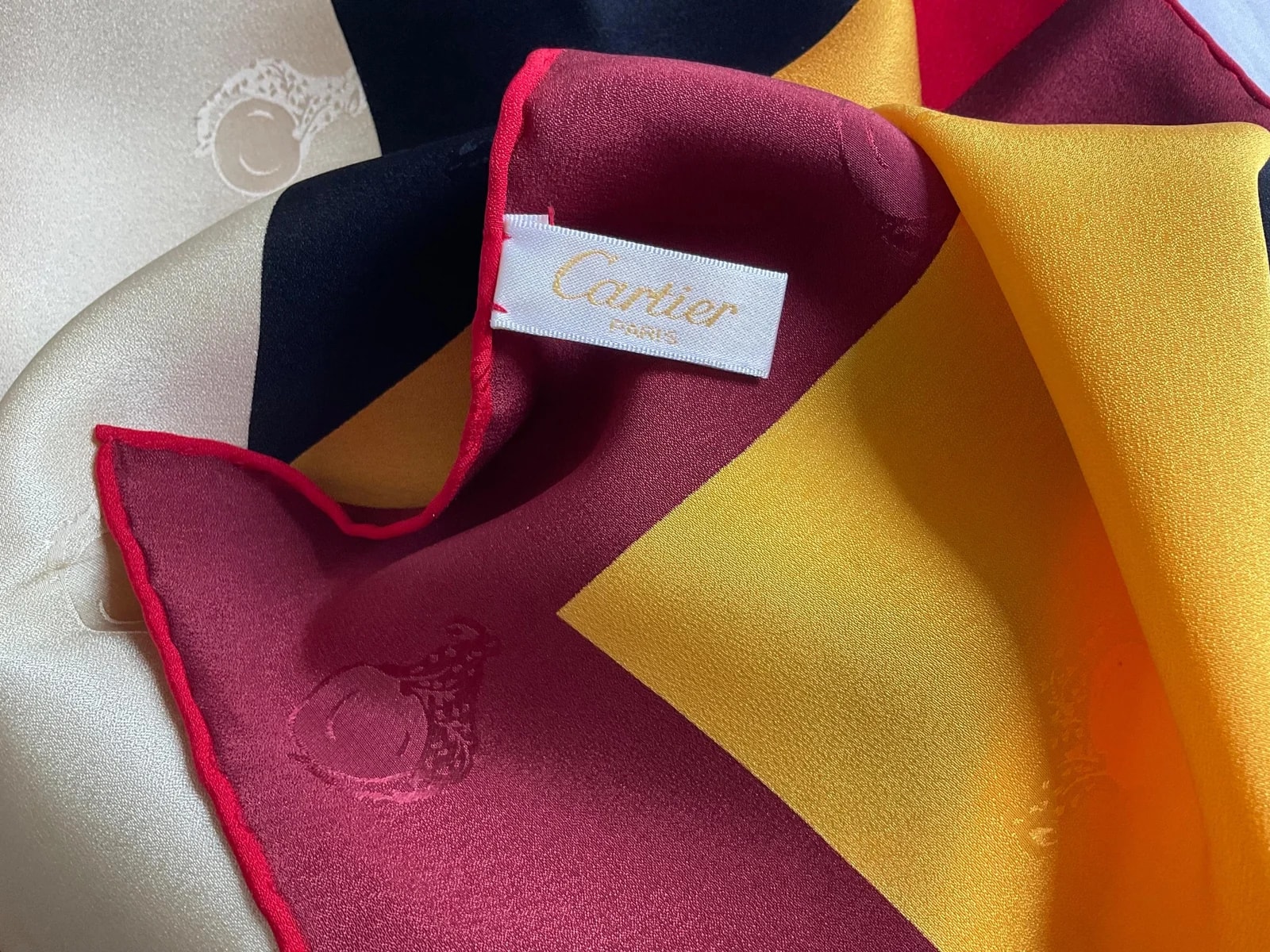 Cartier Printed Square Scarf 86x86cms 4
