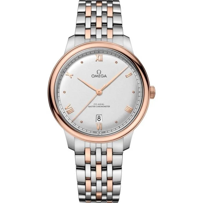 Worldofluxuryus — Omega de Ville Prestige Stainless Steel & 18K Sedna™ Gold — Watch — resale