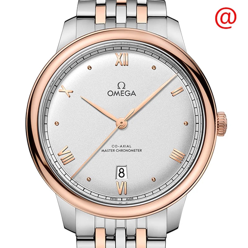 Omega de Ville Prestige Stainless Steel & 18K Sedna™ Gold 3