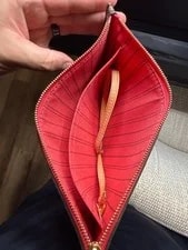 Louis Vuitton Neverfull Pochette Pivoine Wristlet Never 4
