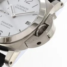 Authentic Panerai Luminor Marina Quaranta PAM01371 Stainless Steel Mechanica... 3
