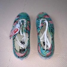 7.0US Vans van Doren Turquoises Flaningo Limited Original Collection 2