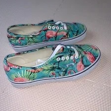 7.0US Vans van Doren Turquoises Flaningo Limited Original Collection 3