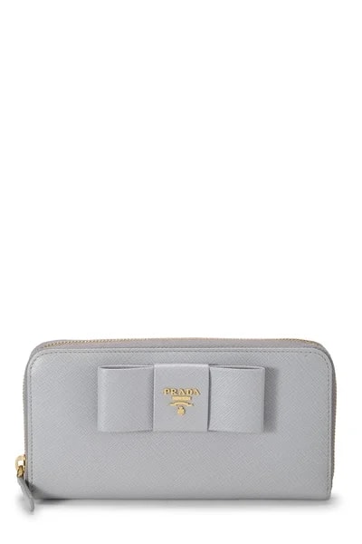 Prada — Bow Continental Wallet — Accessory — resale