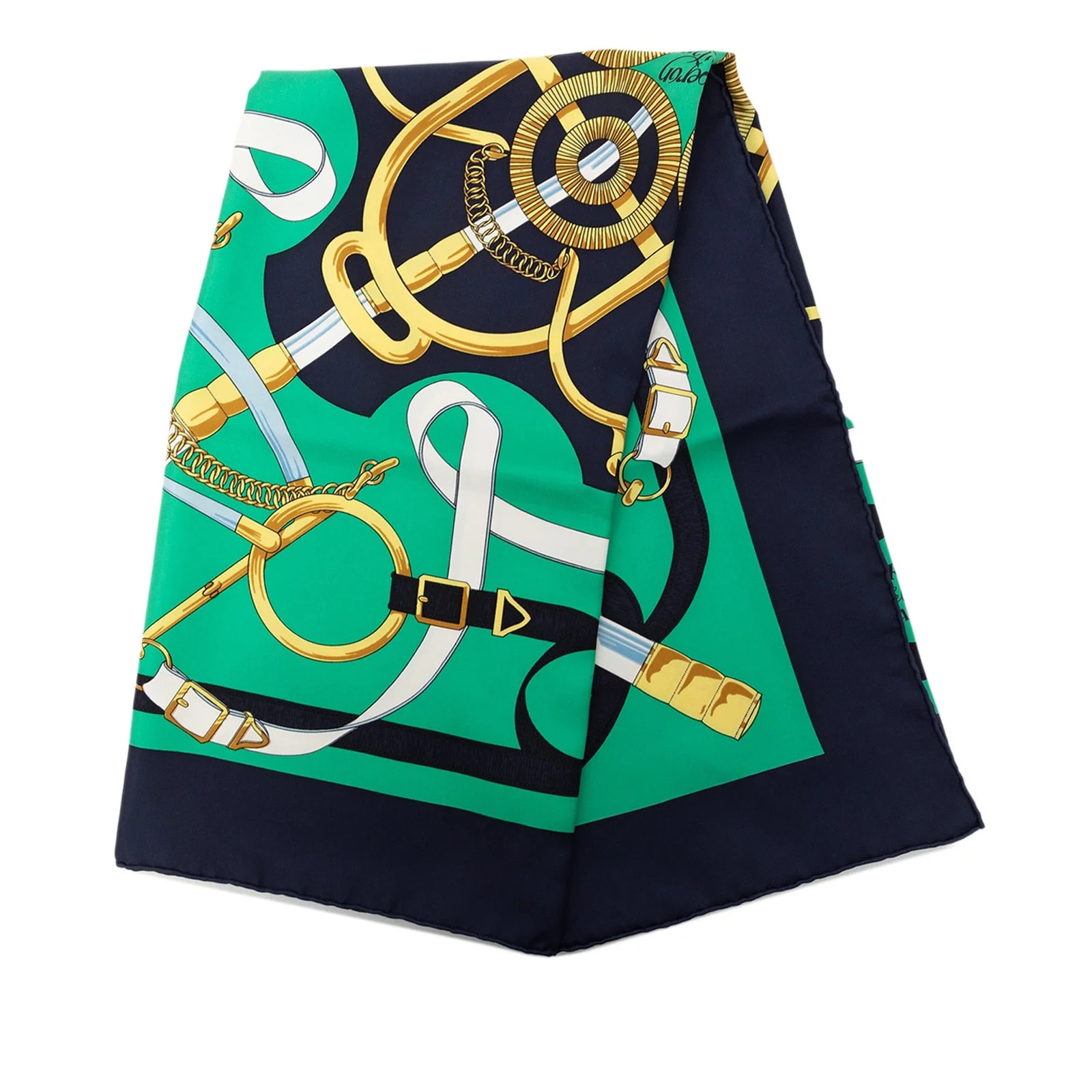 Hermès — Brins D Or Scarf 90 — Accessory — resale