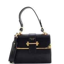 Prada — Prada Cahier Convertible City Calf and Medium — Handbag — deal