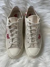 Comme des Garçons Play X Converse Chuck Taylor Low Heart 10 8 3