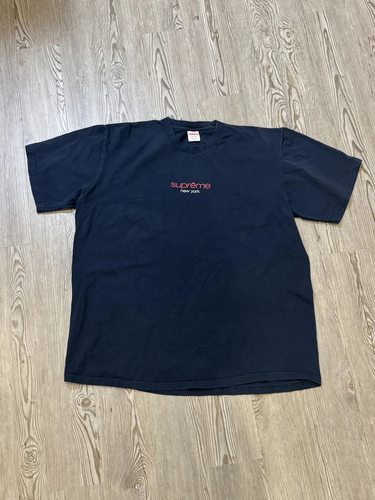 Supreme — Supreme New York T-Shirt — streetwear — resale