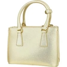 5 Prada Galleria Mini 2Way Lux Platino Triangl 2