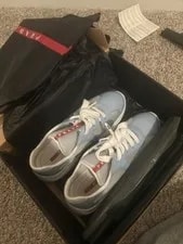Prada 6420 Lace Up Low Top 2