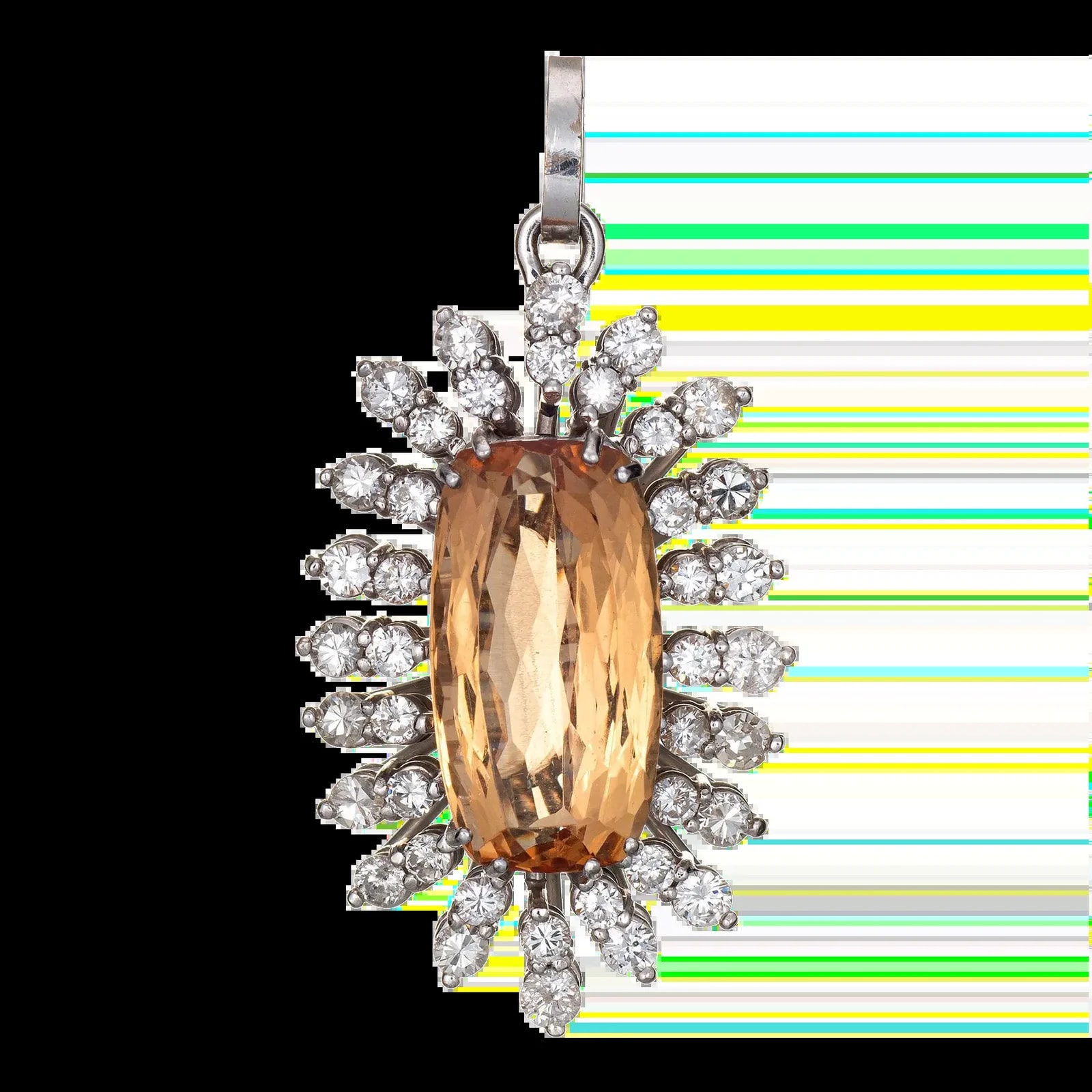 Mid 20th Century Imperial 14 Karat Large Oval — Jewelry — resale