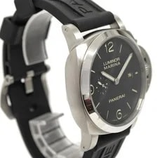 O.panerai Luminor PAM03312 Stainless Steel Rubber Diamond 44mm #KNW2392 3