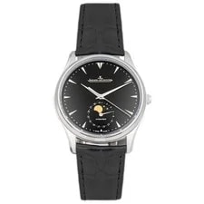 Jaeger-LeCoultre — Jaeger-LeCoultre Master Ultra Thin Moon Black Dial 39mm Q1368470 — Watch — resale