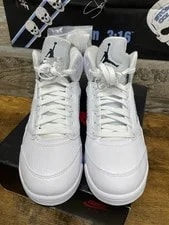Size 9.5 - Air Jordan 5 Retro 2026 Metallic 4