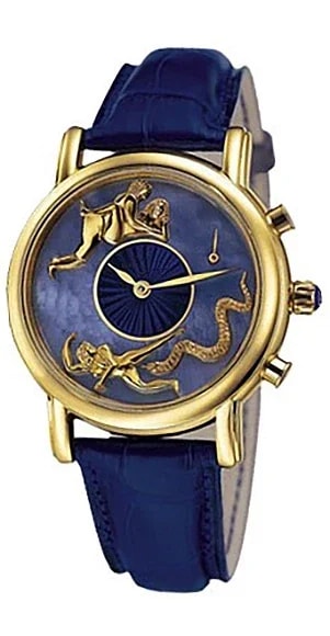 Worldofluxuryus — Ulysse Nardin Complications Erotic 18K Yellow Gold — Watch — resale