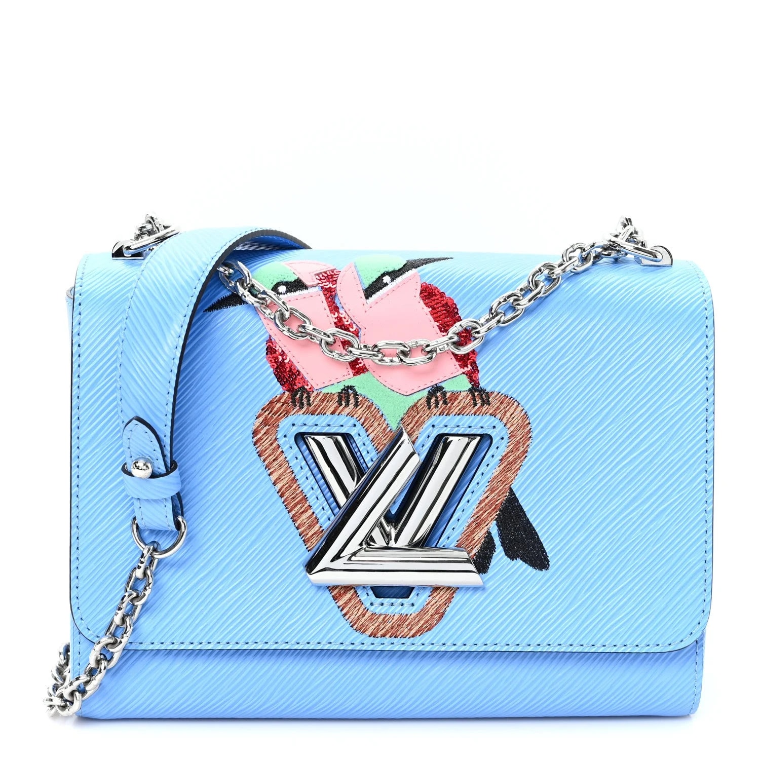 Louis Vuitton — Tropical Birds Twist Bleuet — Handbag — resale