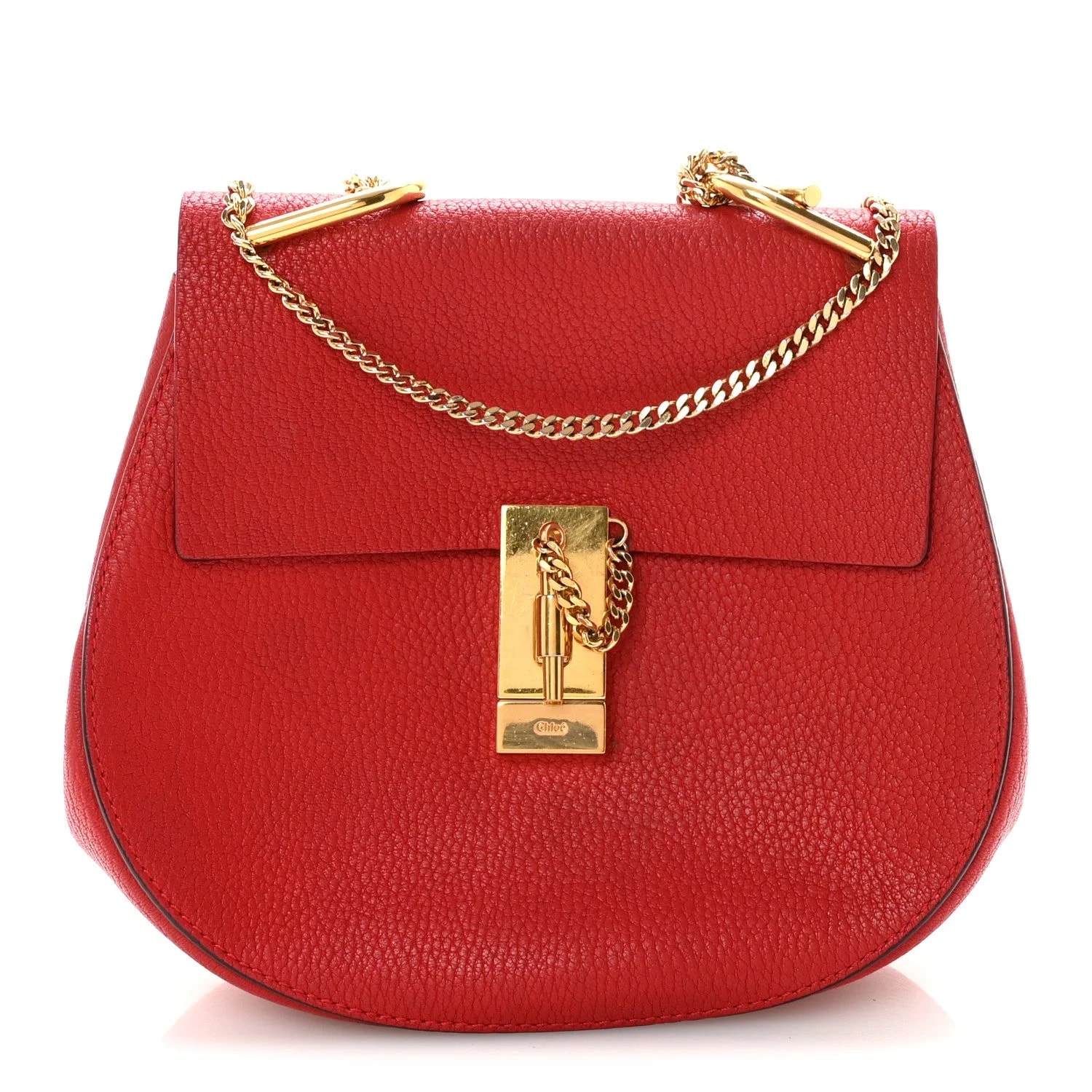 Chloé — Grained Drew Plaid — Handbag — resale