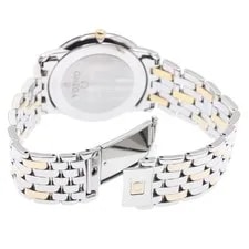 Omega DE Ville 4310.12 34mm Ss/yg Gold Dial Quartz Date #C1674 2