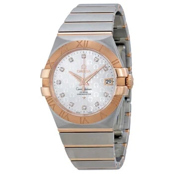 Constellation Automatic Chronometer Diamond Blue Dial 131.13.34.20.53.001 3