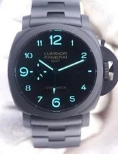 Panerai Luminor 1950 Ceramica PAM 438 44mm Limited Edition Msrp $14,400 2