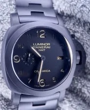 Panerai Luminor 1950 Ceramica PAM 438 44mm Limited Edition Msrp $14,400 4