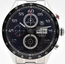 [Near w/Box ]TAG Heuer CV2A10 Black Dial Automatic Chronograph 2