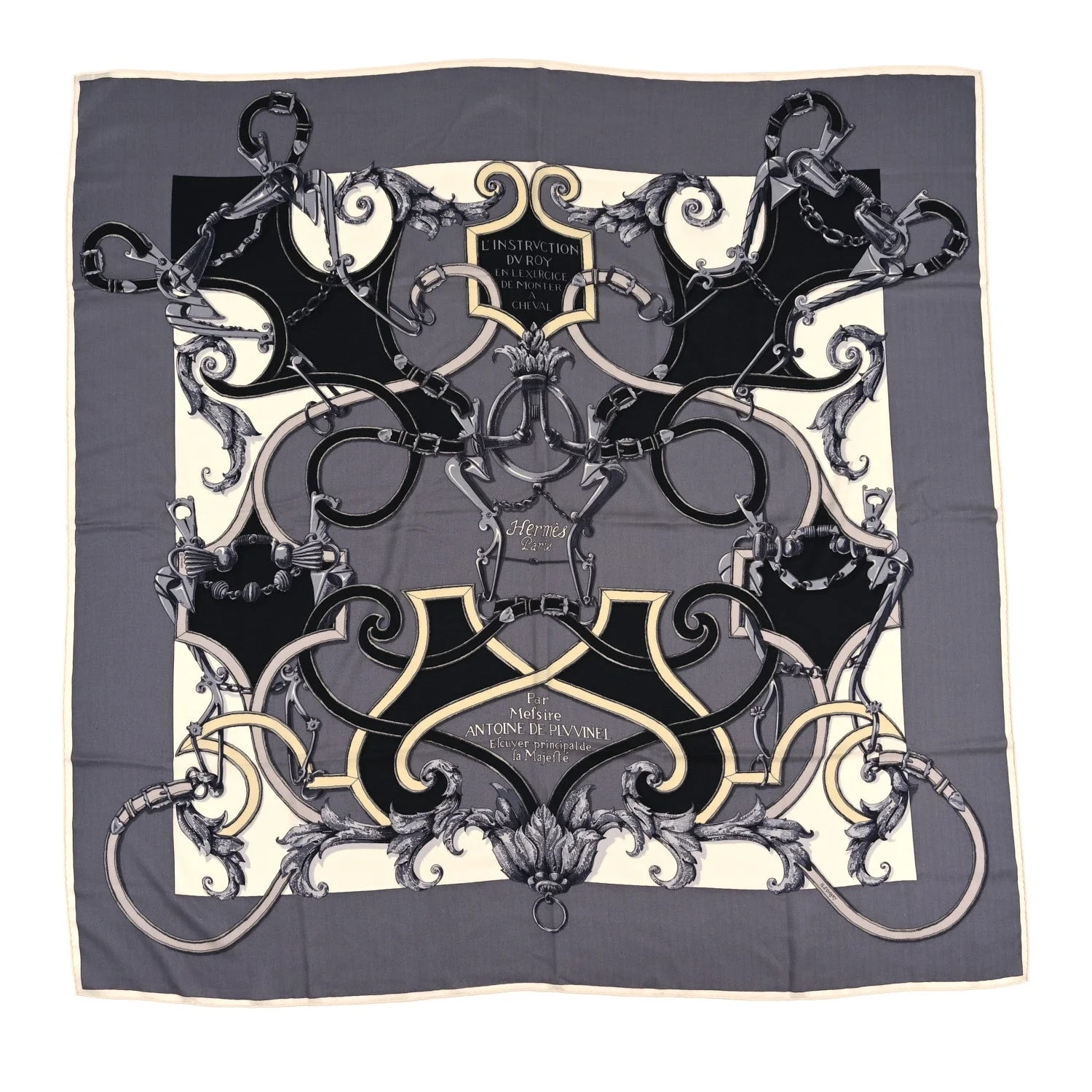 Hermès — L'Instruction du Roy Scarf 140 — Accessory — resale